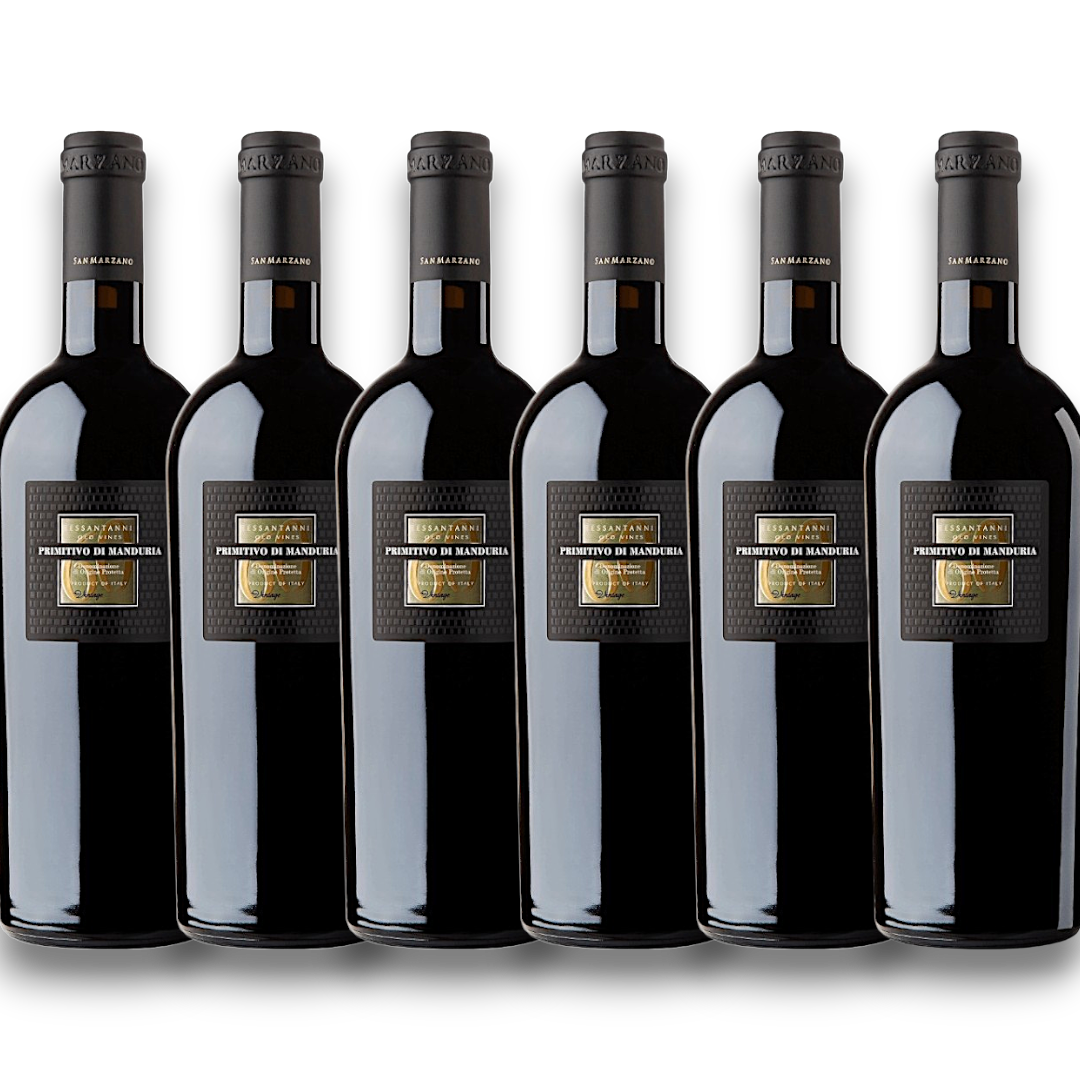 Kit 6 Sessantanni Primitivo di Manduria 2019